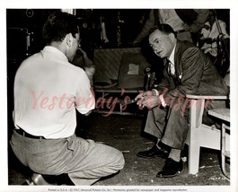 Original '48 Set Photo Edward G. Robinson And Director Irving Reis - $19.99