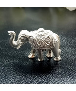 Upper Trunk Elephant Statue, Puja Article Figurine for Wealth &amp; Prosperity - $148.11