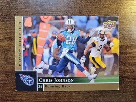 Chris Johnson 2009 Upper Deck First Edition #143 - Tennessee Titans - NFL - £1.55 GBP