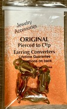 Jewelry findings -Earring Converters, French Hooks Nickel Free NEW - $364.20 MXN