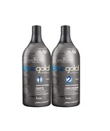 Salvatore Blue Gold Premium Brazilian Keratin Treatment Progressive Brus... - $136.60 CAD