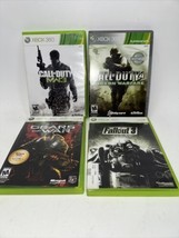 Gears of War  Fallout 3 Call Of Duty Mw3 Call Of Duty 4 Modern Warfare Xbox 360 - £14.65 GBP