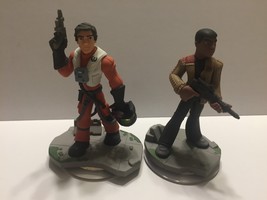 Finn/Poe Dameron 2 Combo Disney Star Wars Infinity Figures - $18.25 CAD
