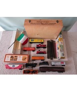 Vintage 1955 Rivarossi HO Model Train Set &amp; Italian Wine Box - $5,126.02 MXN