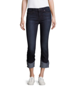 NWT JOES JEANS 25 denim blue cuffed crop jeans flawless silhouette $172 ... - $115.11 CAD
