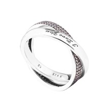CKK Ring Pink Sweet Promise Rings for Women Men Anillos Mujer Anel Bague Femme W - $26.36