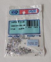 144 Count Austrian Crystallized Rhinestones 12ss Stone Crystals by Gross M206.22 - £9.43 GBP