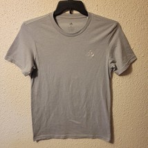ADIDAS Shirt Men&#39;s Size Small Active Workout Running Plain Gray Super Soft - £7.76 GBP