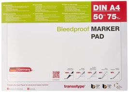 Transotype Bleed Proof Alcohol Marker Pad, A4, 50 Sheets - $29.99