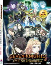 Dvd Anime Seven Knight Revolution: Eiyuu No Keishousha VOL.1-12 End + Free Ship - £25.73 GBP