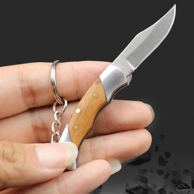Stainless Steel Mini Package Opener Knife Keychain Portable Multifunction - £14.20 GBP