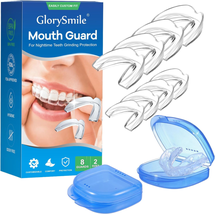 Glorysmile Mouth Guard for Clenching Teeth at Night, Upgraded Night Guar... - £11.83 GBP