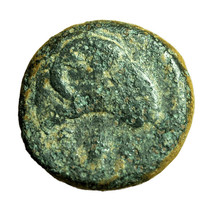 Ancient Greek Coin Kebren Troas AE15mm Apollo / Ram&#39;s Head 00152 - $24.29