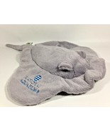 STINGRAY Plush Petting Zoo Grey Gray Stuffed Marine Animal National Aqua... - $41.09 CAD