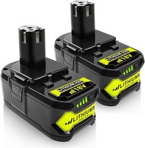 Lumsing 2Pack 7.0 Ah P108 Lithium Replacement For, Without Ryobi Battery... - £55.84 GBP