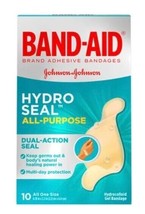 Band-Aid Brand Hydro Seal All-Purpose Bandage, Waterproof, Box of 10, One Size - £7.94 GBP
