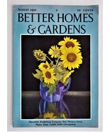 1932 AUG antique BETTER HOMES and GARDENS MAGAZINE daisy cover art HOUSE... - £22.48 GBP