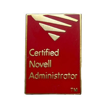 Certified Novell Administrator Corporation Company Advertisement Lapel H... - $4.95