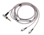 Silver Plated Audio Cable With mic For Audio-technica ATH-CM2000Ti CK2000Ti - £15.68 GBP