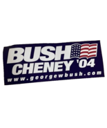 Bush Cheney &#39;04 President Campaign Election Bumper Sticker USA American ... - $13.56 CAD