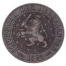 1898 Netherlands 2 1/2 Cent XF Condition KM #108.2 - $50.18