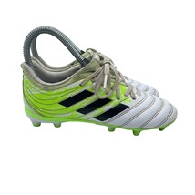 Adidas Copa 20.3 Firm Ground FG Green White Soccer Cleats Youth Kids 2.5 - $24.74