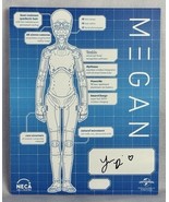 NECA M3GAN Megan Jenna Davis Voice of M3GAN Signed AUTOGRAPHED Card NECA... - $595.97 MXN