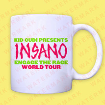 KID CUDI PRESENTS INSANO WORLD TOUR 2024 Mug - £15.64 GBP