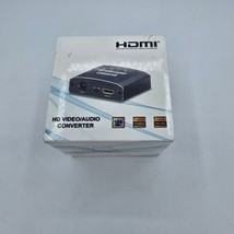 Hdmi Hd Wideo/audio Converter, 12.0v audio extractor, Open Box HD 1080 - £7.24 GBP