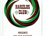 Harold&#39;s Club Keno Instructions Book Reno Nevada  - $17.85