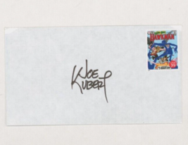 Joe Kubert SIGNED Hawkman ~ JLA / JSA ~ USPS Comic Art Stamp on Envelope - £36.96 GBP