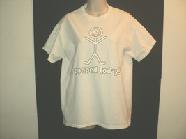 I Pooped Today Tee Shirt Adult Medium, White, Short Sleeves, Unisex - £11.87 GBP