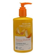 Avalon Organics Intense Defense Cleansing MILK Vitamin C Non GMO Vegan 8... - $70.15 CAD