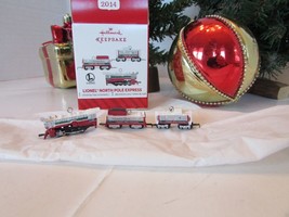 Hallmark Ornament Lionel North Pole Express Set of 3 2014  L/N H36 - $7.55