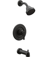 Moen Gibson Matte Black Pressure Balancing Eco-Performance Modern Tub, T... - $129.96