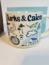 Rare 2018 Starbucks Coffee Turks &amp; Caicos Been There Series Collection 14 oz Mug - £119.89 GBP
