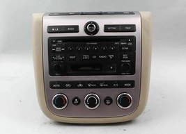 Audio Am Fm Radio Receiver 2 Din Bose Audio System 2006-2007 NISSAN MURANO #1880 - £107.58 GBP