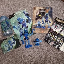 LEGO BIONICLE Gali 8533 + Maku + Canister + Poster Set + Manual COMPLETE  - $65.00