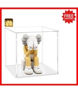 Elegant 9x9x9 Inch Acrylic Showcase Box with Protective Gloves &amp; Cleanin... - $954.30 MXN