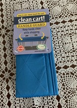 Clean Cart Handle Guard Shopping Carts Blue Fabric Keep Hands Clean  Bra... - £6.32 GBP