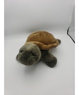 Dakin Lou Rankin Friends Turtle Plush 15&quot; Stuffed Animal Toy Green Brown - £13.97 GBP