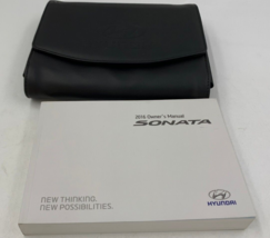 2016 Hyundai Sonata Owners Manual Handbook with Case OEM M04B26057 - $14.84