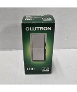 Lutron DVCL-153PR-GR Gray, Diva 120V Single Pole or 3-Way CFL/Dimmer - $369.71 MXN