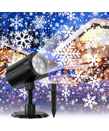 Christmas Projector Lights Outdoor,  Dynamic Snowflake Projector IP65 Wa... - $42.92