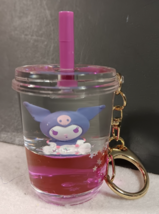 Hello Kitty and Friends Sanrio Kuromi Tea Cup Keychain Purple Cute Tsuna... - €17,12 EUR
