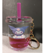 Hello Kitty and Friends Sanrio Kuromi Tea Cup Keychain Purple Cute Tsuna... - €17,31 EUR
