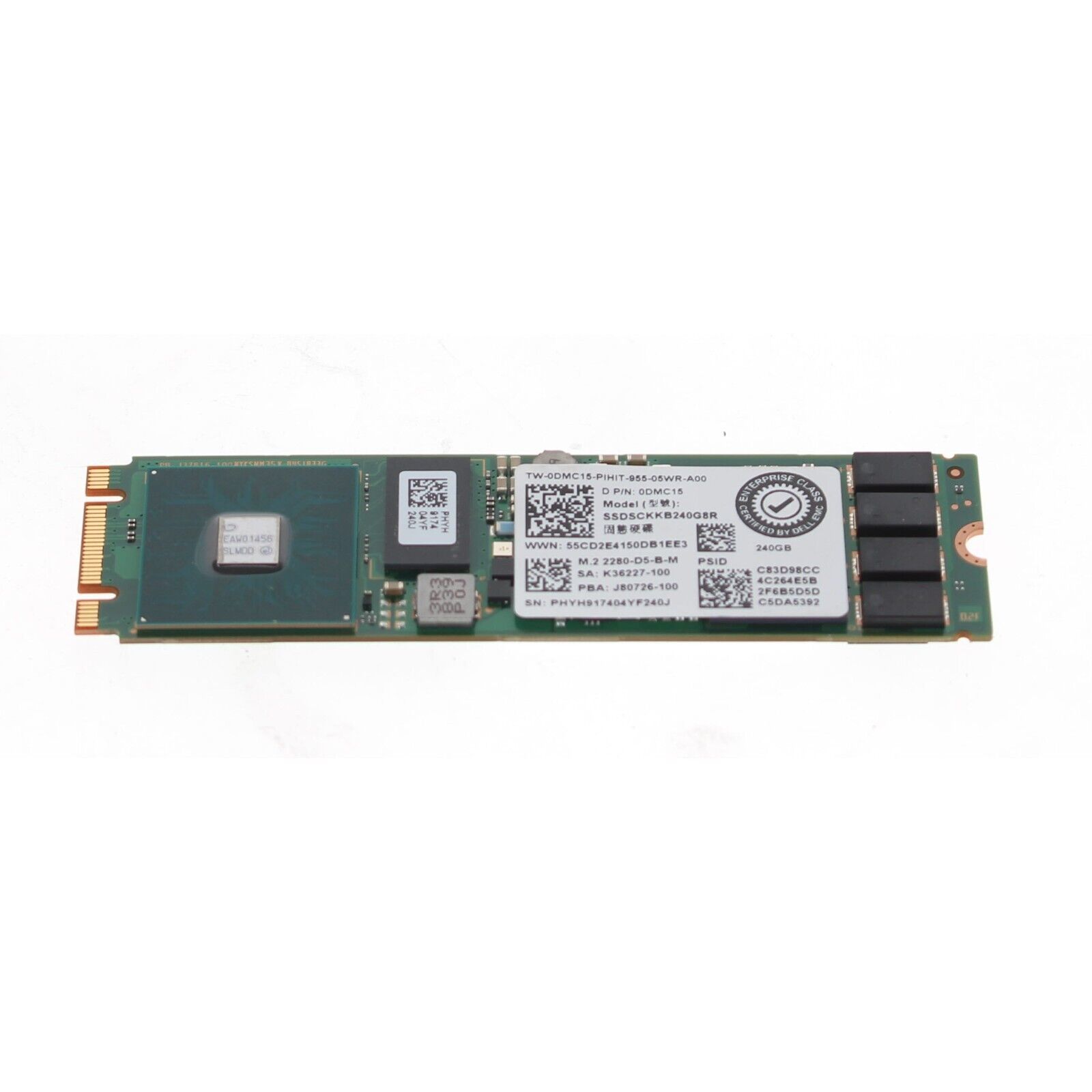 Dell DMC15 240GB SATA 6G M.2 MLC 2280 RI Solid State SSDSCKKB240G8R - $38.60