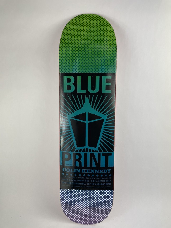 BLUEPRINT skateboards deck 8&quot; RARE quality Colin Kennedy Pachinko - $39.59