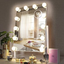 Hieey Hollywood Vanity Mirror With Lights, Makeup Mirror With 12, Gift Box). - £47.09 GBP