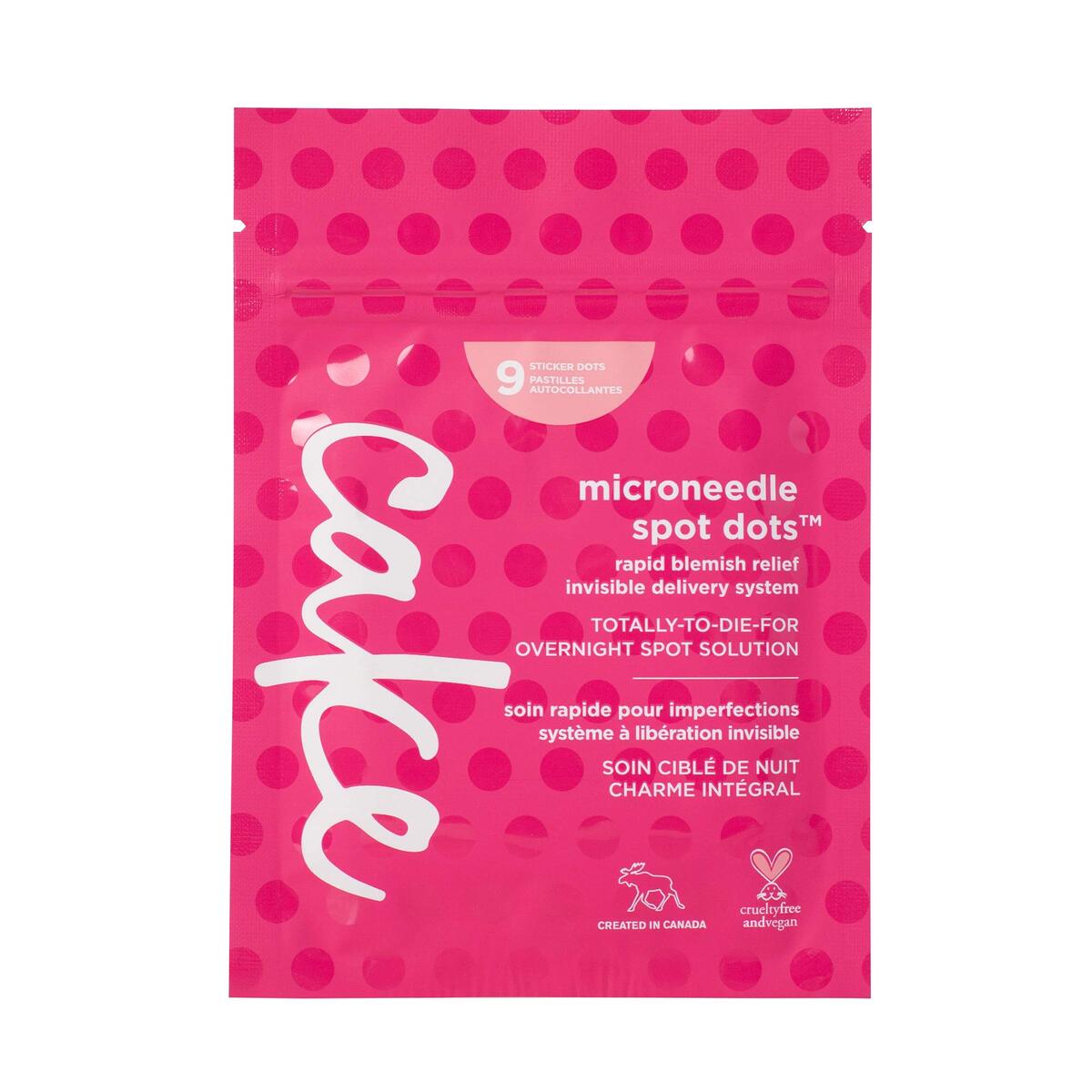 Cake Beauty Microneedle Spot Dots for Blemishes, 9 Count - $12.86
